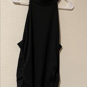 Sofia by Sofia Vergara Black Textured Top